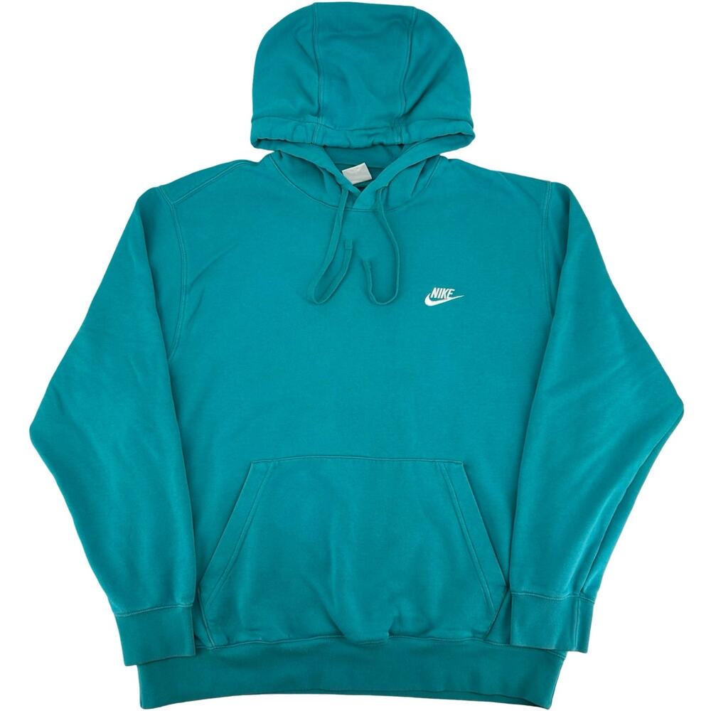 Men's 'Dusty Cactus' Teal/Turquoise Nike Sportswear Club Fleece Hoodie XL BV2654